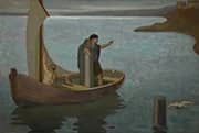 The Departure By Frederick Cayley Robinson