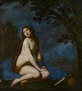 Penitent Magdalen 1634 By Francesco Furini
