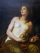 The Penitent Mary Magdalene By Francesco Furini