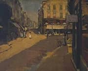 Cafe of the Courts Dieppe By Walter Richard Sickert