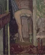 Woman Washing Her Hair By Walter Richard Sickert