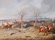 Hunting Scene in Full Cry 1840 By Henry Alken