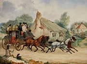 The Exeter to London Royal Mail Coach By Henry Alken