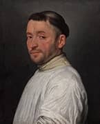 Portrait of a Camaldolese By Giovanni Battista Moroni