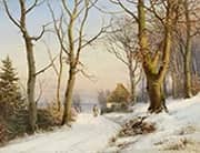 A Winter's Day near the Sound By Anders Andersen-Lundby