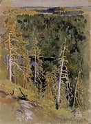 Forest Landscape 1895 By Eero Jarnefelt