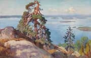 Landscape from Koli 1928 By Eero Jarnefelt