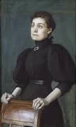 The Artist's Wife 1895 By Eero Jarnefelt