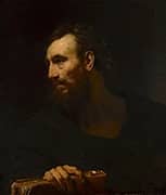 Old Man with a Book By Willem Drost