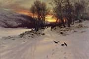 When the West with Evening Glows 1901 By Joseph Farquharson
