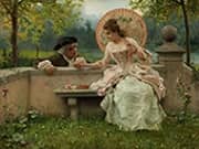 A Romantic Conversation in the Park By Federico Andreotti