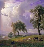 California Spring 1875 By Albert Bierstadt