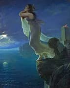 Sappho at Leucate 1801 By Antoine Jean Gros