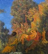 The Sleeping Diana c1924 By Ker Xavier Roussel