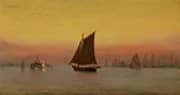 Misty Morning New York Harbor 1876 By Francis A Silva