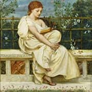Reading 1871 By Edward Poynter
