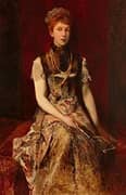 Portrait of Dora Fournier Gabillon 1879 By Hans Makart