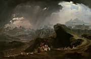 Joshua Commanding the Sun to Stand Still Upon Gibeon 1816 By John Martin
