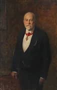 Portrait of the Leather Manufacturer Friedrich Sueb 1906 By John Quincy Adams