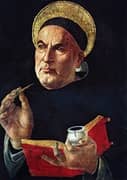 St.Thomas Aquinas By Sandro Botticelli