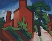 Belleville By Oscar Bluemner