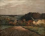 Early Fall Countryside By Jean-Charles Cazin