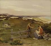 Family Repose By Jean-Charles Cazin