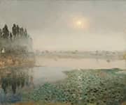 Mist on the River c1889 By Jean-Charles Cazin