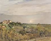 Sunset II By Jean-Charles Cazin