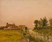 Sunset By Jean-Charles Cazin