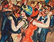 At the Dance 1 By Max Pechstein