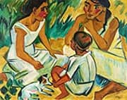 Entertainment 1920 By Max Pechstein