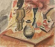 Exotic Still Life 1922 By Max Pechstein