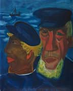 Fisherman's Head 1922 By Max Pechstein
