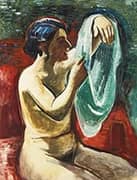 Martha Sitting By Max Pechstein