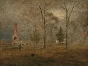 Gray Day Goochland By George Inness