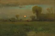 Harvest Moon 1891 By George Inness