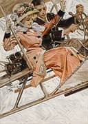 First Airplane Ride 1909 By J. C. Leyendecker