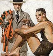Record Time Cool Summer Comfort By J. C. Leyendecker