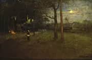 Moonlight Tarpon Springs By George Inness