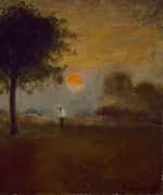 Moonrise 1891 By George Inness