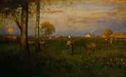 Sundown 1884 By George Inness