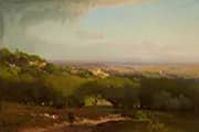 The Alban Hills 1873 By George Inness