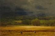 The Wheat Field By George Inness