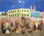 The Market Place c1935 By Pedro Figari