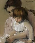 Mother and Child By William Sargeant Kendall