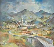 Smokey Mountain Landscape By Will Henry Stevens