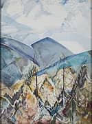 Smoky Mountains Landscape By Will Henry Stevens