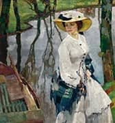 On The Shore By Leo Putz