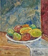 Still Life of Fruits 1932 By Leo Putz